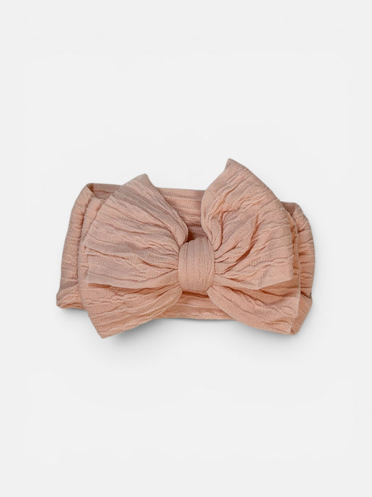 Cable Knit Bow Headband