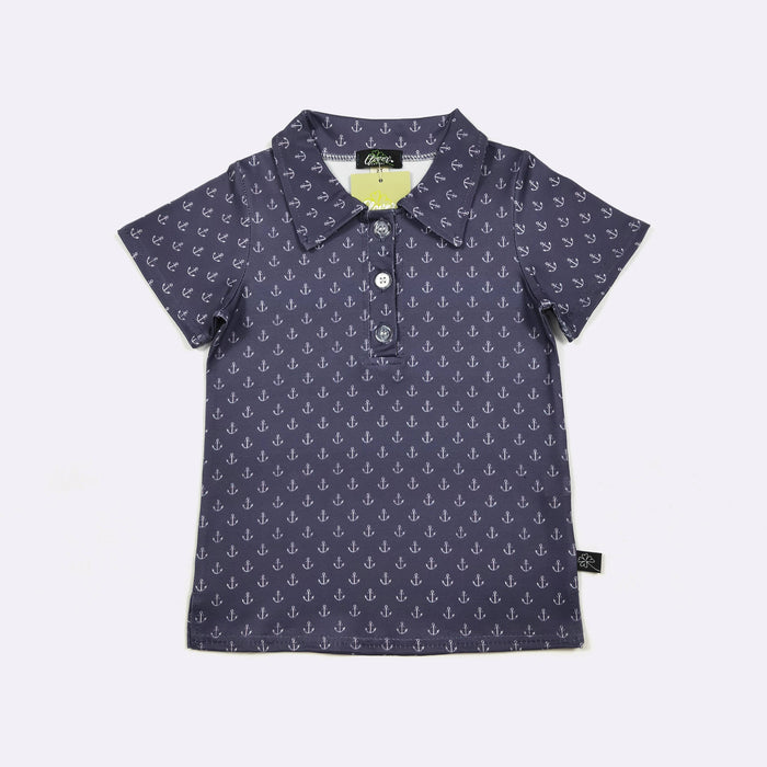 Anchors Away Boys Polo Shirt