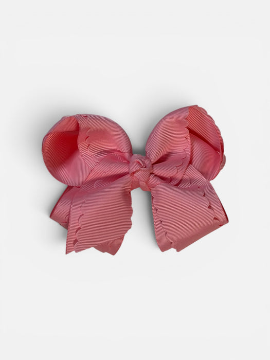 Sweet Blush Hair Bow Clip (4")