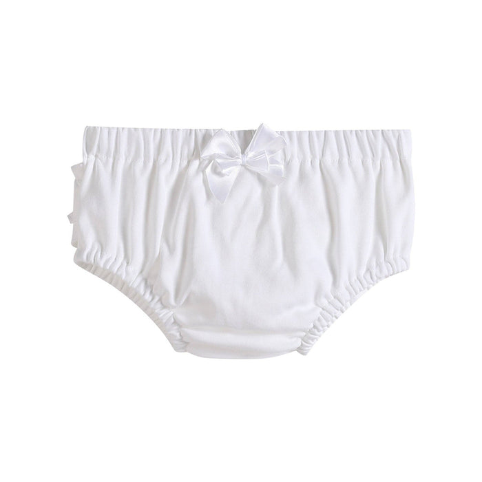 Sweet Essentials Baby Bloomer Set (Pink & White)