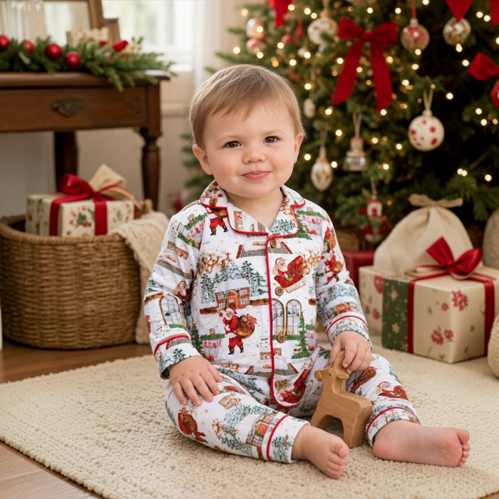 Christmas Eve Magic Bamboo Baby Pajama Set