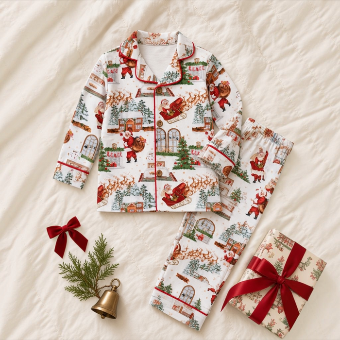 Christmas Eve Magic Bamboo Baby Pajama Set
