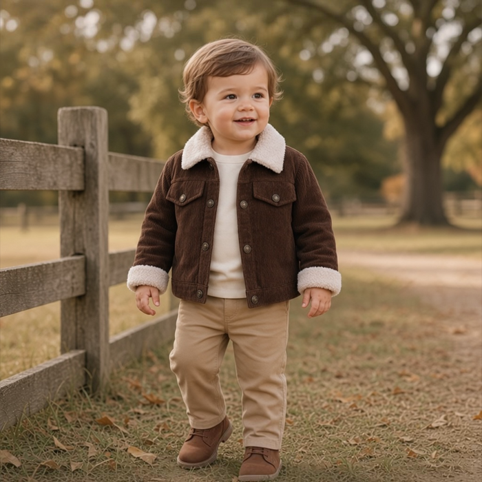 Little Gentleman Corduroy Jacket