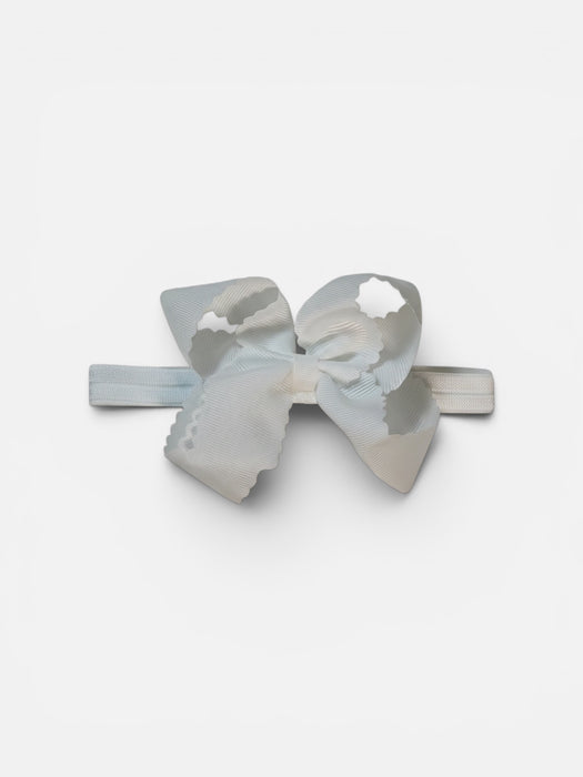 Classic Scalloped Bow Headband (4.5”)
