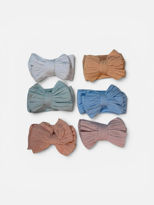 Cable Knit Bow Headband