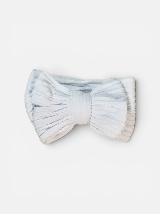 Cable Knit Bow Headband