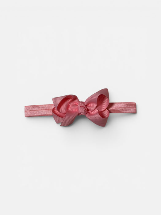 Classic Grosgrain Bow Headband (3”)