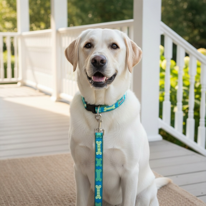 Preppy Pup Dog Collar
