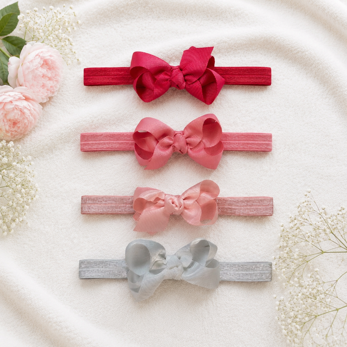 Classic Grosgrain Bow Headband (3”)