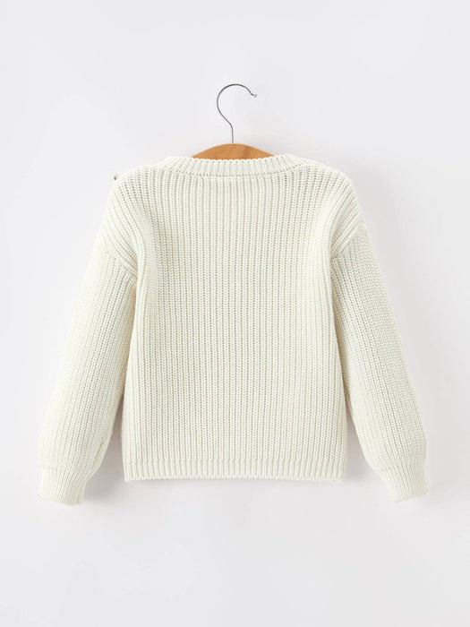 The Pink Bow Christmas Tree Knit Sweater