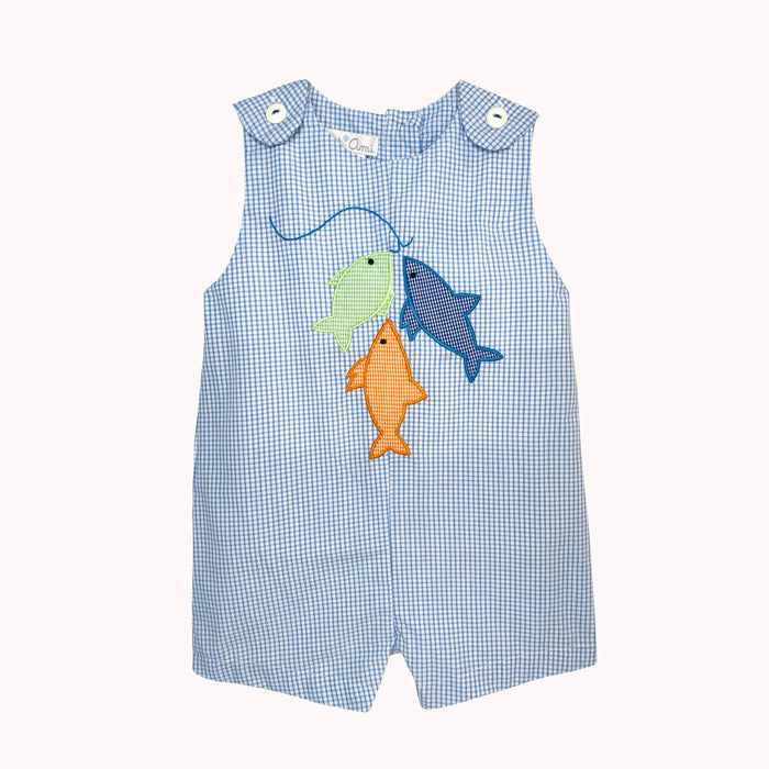 Reel Fun Seersucker Romper